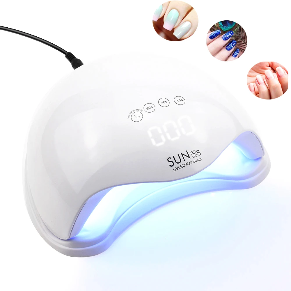

Jewhiteny 48W UV LED Lamp For Nails Dryer Sun Light Lamp For Manicure With Sensor For All Gel Nail Polish Nail Art Tools