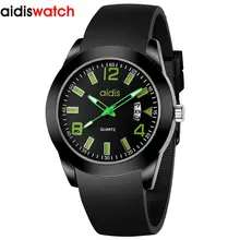 Top Men Watches Luxury Brand Men’s Quartz With Date Sports Youngmen Wristwatch Silicone Strap Brand Watch kids