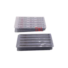 50 шт стерилизовать иглы татуировки 7M1 машина татуировки стерильные одноразовые иглы оптом иглы