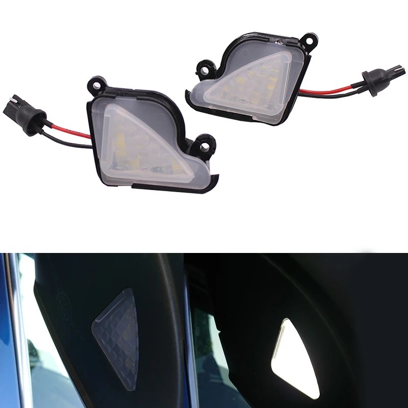

2pcs For Skoda Octavia Mk3 5E 2012-2017 Error Free LED Car Door Lights LED Side Door Mirror Puddle Light