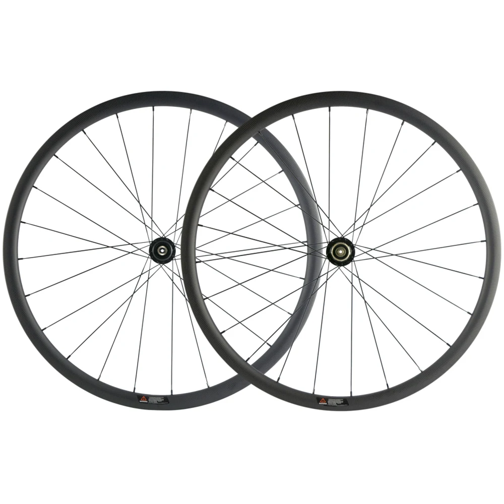 Clearance 700C Road Disc Brake 6 Bolt Hubs 30mm 40mm 45mm 55mm Carbon Clincher  Carbon Bike Bicycle Disc Wheelset Cyclocross Wheels 1