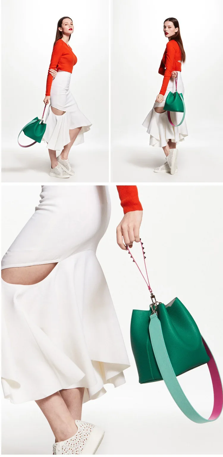 Повседневное лоскутное ведро для женщин сумки из змеиной кожи широкий бретели для нижнего белья сумка дизайнер из искусственной кожи