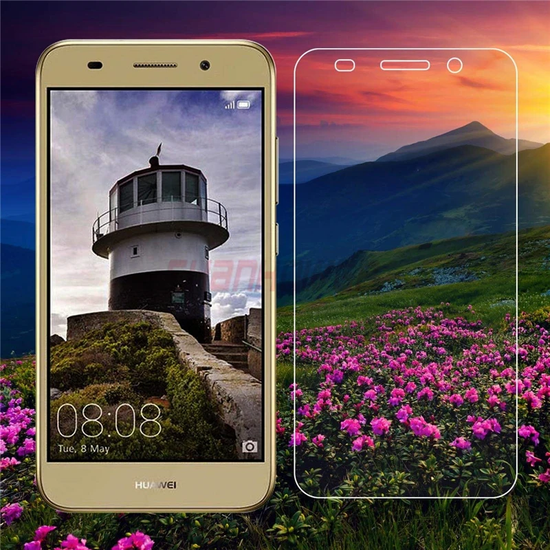 Оригинальное закаленное стекло для Huawei P20 P10 P9 P8 Lite 2017 GR5 Honor 7A Русская версия
