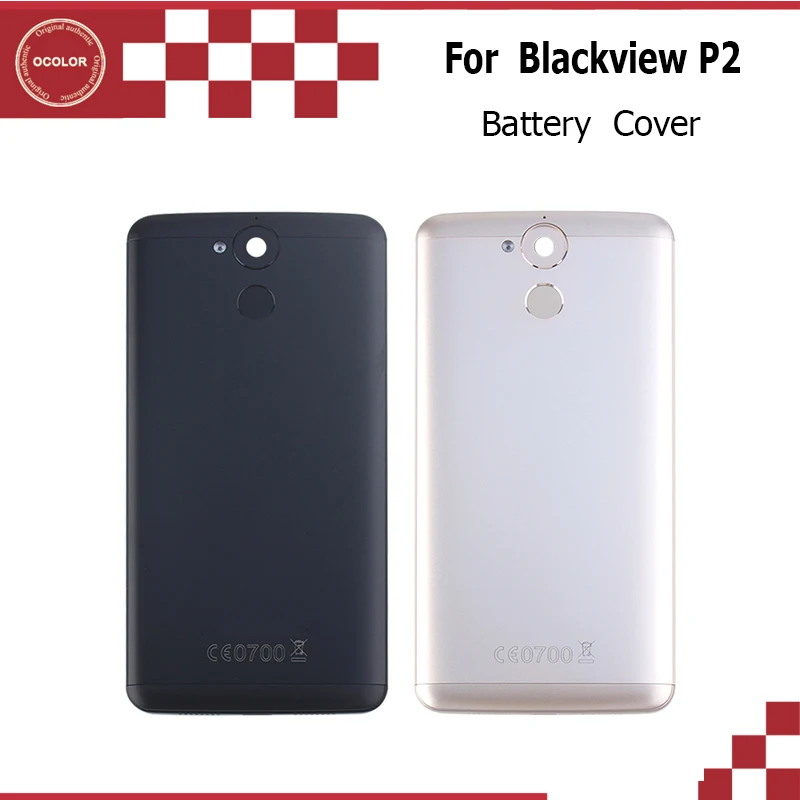 Цветной чехол для Blackview P2 lite BatteryCaseWith с распознаванием отпечатков пальцев задняя
