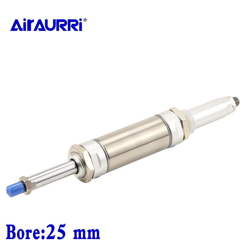 

MAJ 25 adjustable cylinder, bore: 25mm, stroke: 25/50/75/100/125/150 / 200-Smm airtac standard cylinder