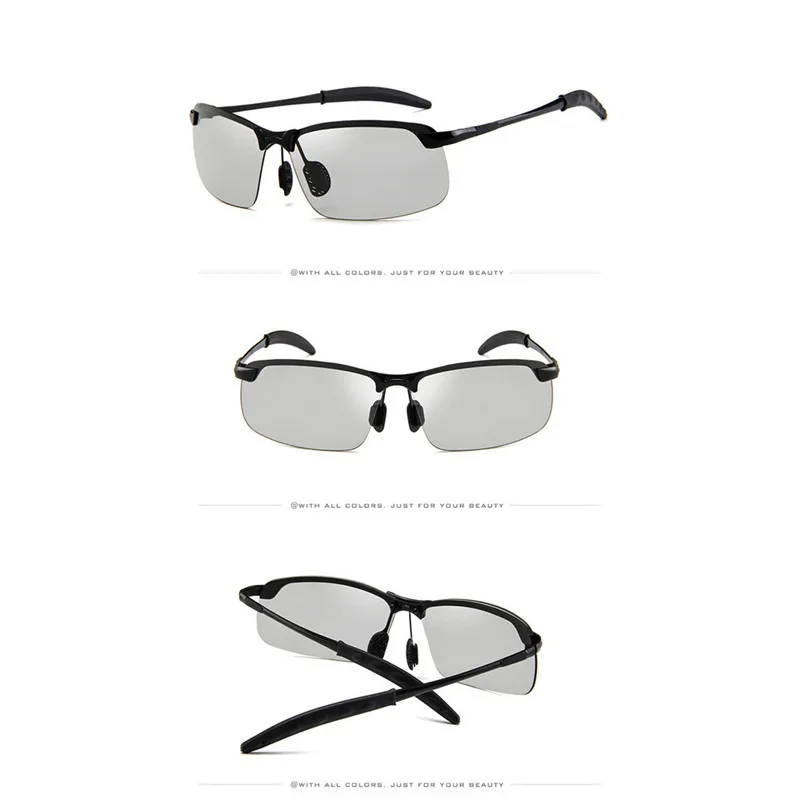2019 Smart sunglasses riding goggles man driving fishing glasses cycling glasses polarized photochromic sport sunglasses 30J19 (7) - 副本