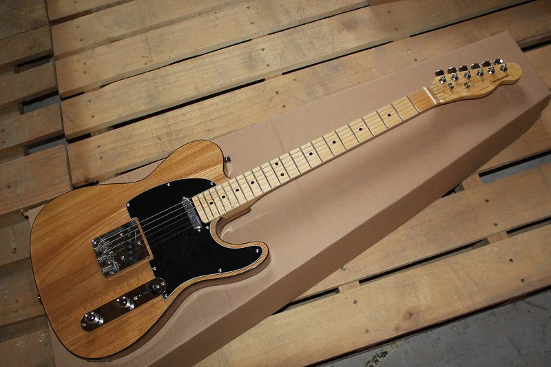 

Free Shipping top quality factory custom 100% new F TL Nature wood body color TL Electric Guitar Standard Guitar 11 12