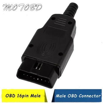 

Auto Car 16 Pin Obd Connector Diagnostic-tool Obd2 16pin Adaptor Eobd2 Obdii J1962 Connector Obdii Plug with Screws