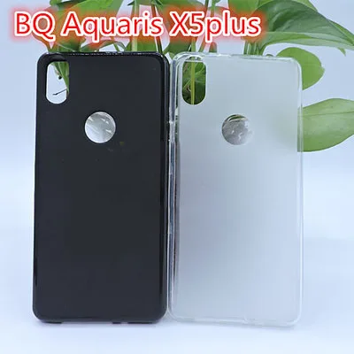 

For BQ Aquaris X5 PLUS tpu full protective case fundas,for BQ X5Plus Black tpu cover skin soft back cover