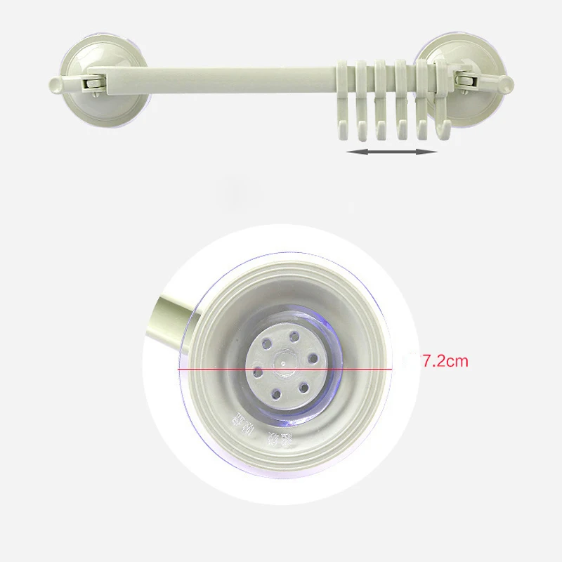 فراغ شفط كأس هوك الحمام المطبخ الزاوية و جدار منشفة شماعات تخزين أصحاب رفوف 6 السنانير