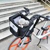 Luxury Durable Pet Bicycle Basket Carrier Bag