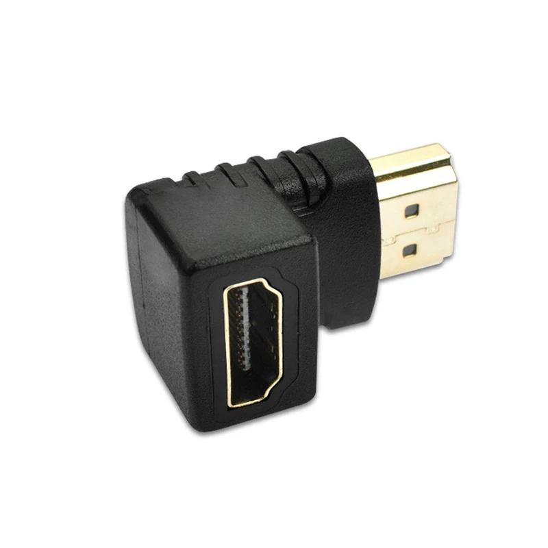 1/2/5 шт.-HDMI-Male к HDMI переходник с внутренней резьбой 90 градусов 270 градусов угол HDMI удлинитель конвертер для HDTV