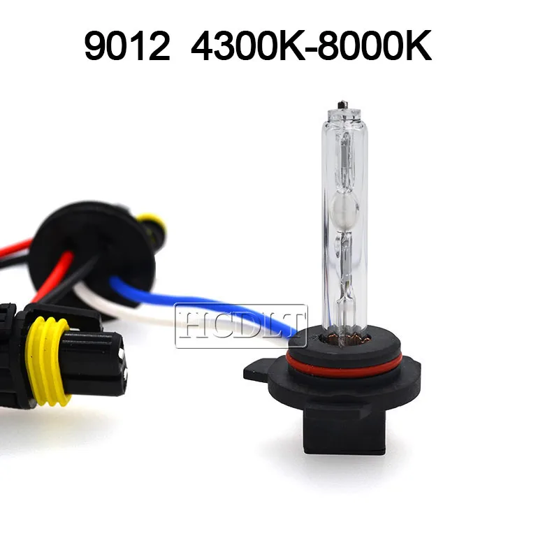Ксеноновая HID лампа HCDLT 12 В 35 Вт 9012 HIR2 55 6000K 8000K 5000K 4300K Автомобильный свет ксеноновая