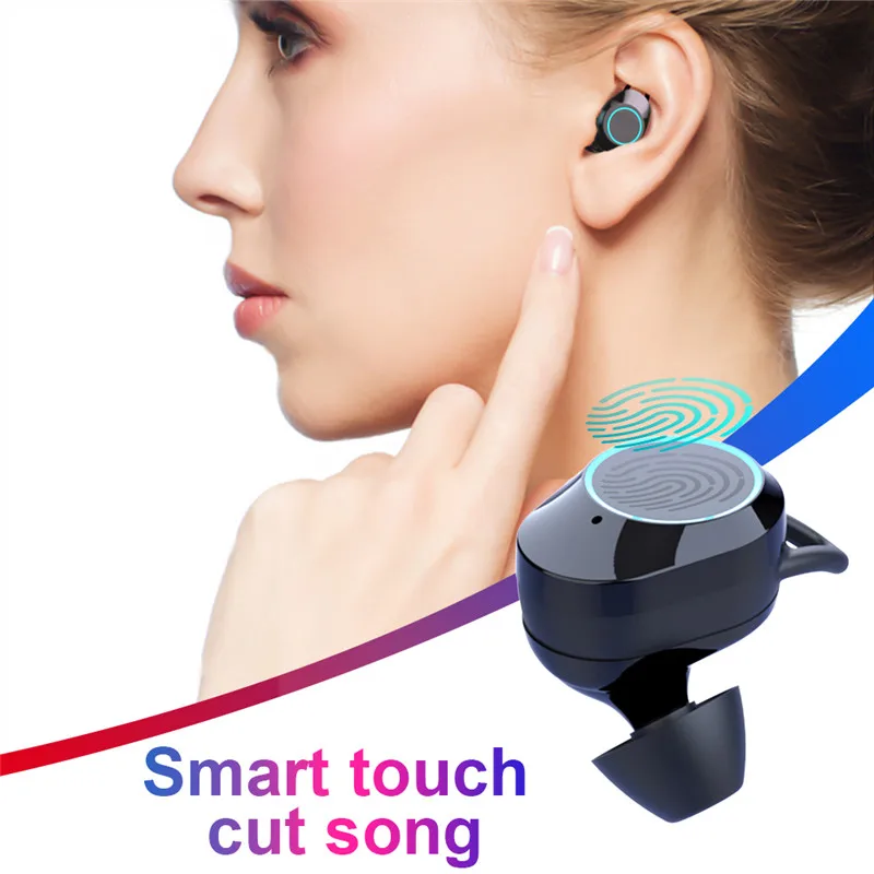 Беспроводные наушники G02 TWS Bluetooth 5 0 6D стереонаушники IPX7 водонепроницаемые 3300 мА/ч