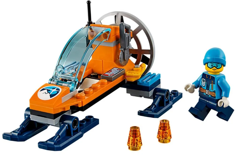 

City Series Urban Arctic Series Arctic Ice Glider Explore Building Block 56pcs Bricks Toys Compatible With Legoings City 60190
