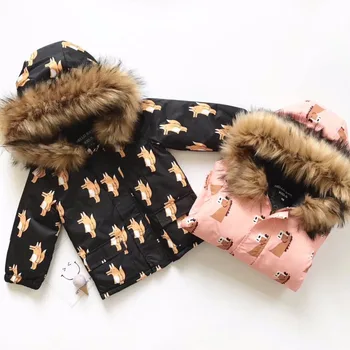 

WHOLESALE NEW ARRIVAL KIDS JACKETS COATgiraffe cartoon BABY GIRL CLOTHES D CLOTHING christmas costume gift vestidos