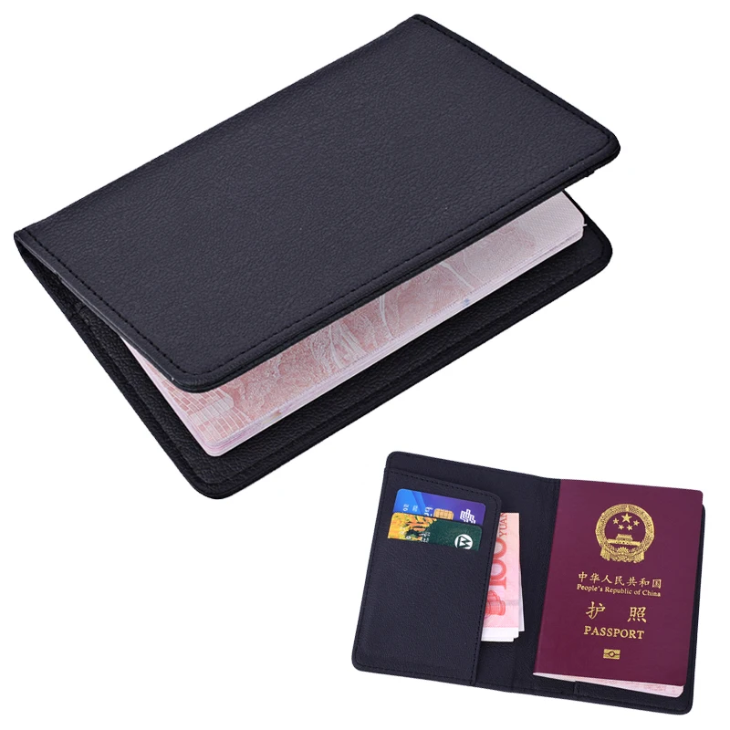 Klsyanyo Passport Cover PU Leather travel Passport with Credit Card Holder Wallet Protector Cover Case Klsyanyo Passport Cover PU Leather travel Passport with Credit Card Holder Wallet Protector Cover Case