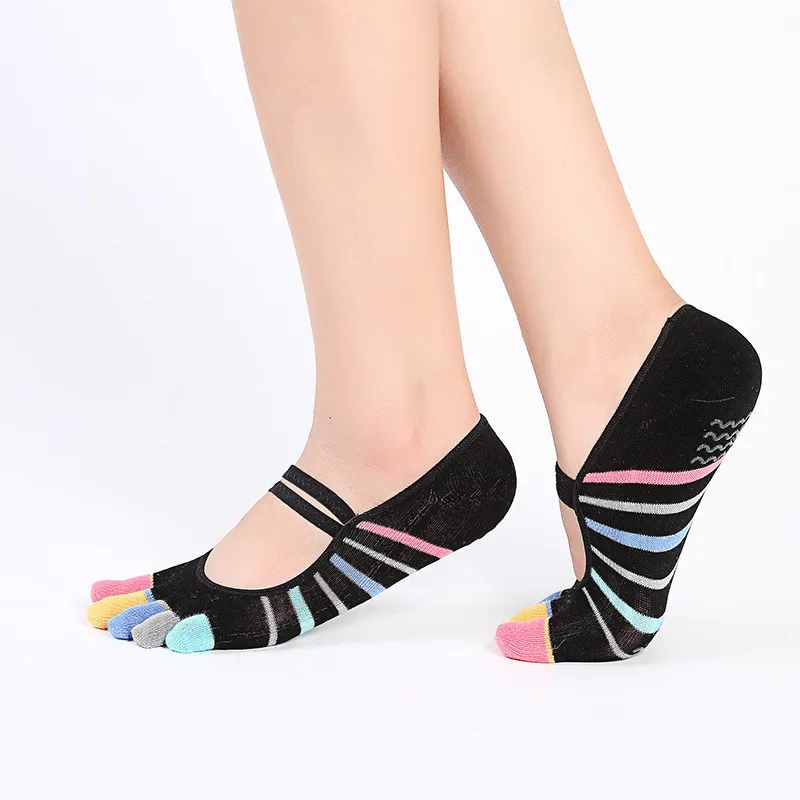 1 Pair/Lot Women Yoga Socks Paired Girls Gym Breathable Sock Dancing