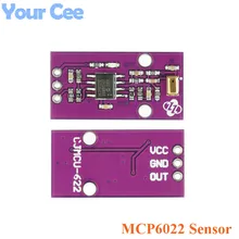 MCP6022 czujnik dźwięku mikrofon krzemu mikrofon od szyny do szyny wzmacniacz operacyjny symulowane wyjście tanie i dobre opinie Your Cee CN (pochodzenie) Nowy REGULATOR NAPIĘCIA MCP6022 Sound Sensor -40~85 Degree 2 5-5 5V TQFP