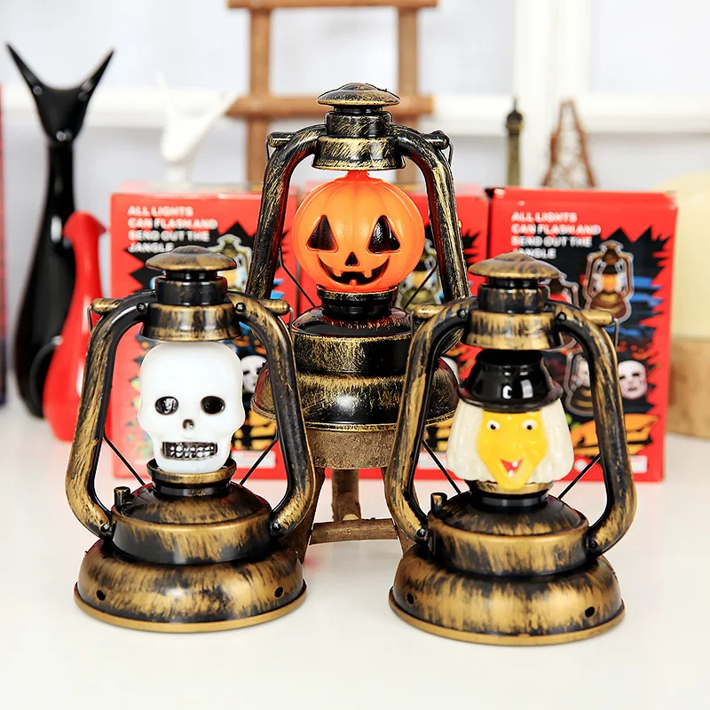 Light Halloween Lantern DIY Halloween Party Decorations for home Voice