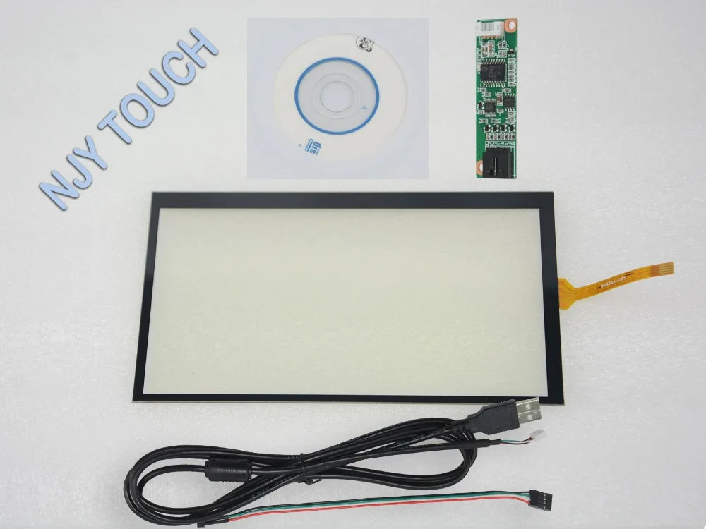 Free Shipping 6.5inch 4 Wire Resistive 155x89mm Touch Screen Digitizer