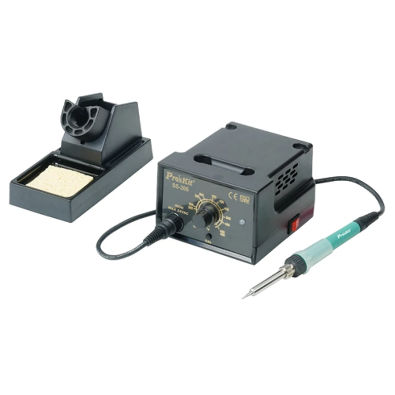 

High Quality 60W 110V/220V Solder Station With Adjustable Temperature Digital Iron Stand Solder Welding Repair Tool Kit SS-206H