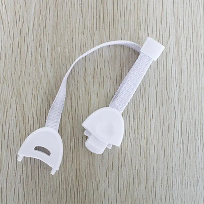 2pcs Baby Drawer Cupboard Safety Locks Straps Plastic Kids