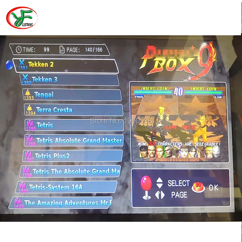 Коробка 9 1660 в 1 аркадная игровая консоль для ТВ ПК PS3 монитор Поддержка HDMI VGA USB с