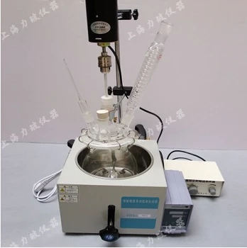 

Reaction device 2000ML reactor stirred instrument distillation mixing reflux / purification device