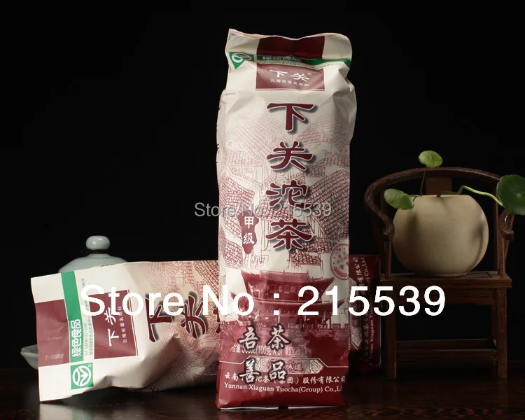 

[GRANDNESS] Promotion ! 100g X 5pcs 2012 yr XiaGuan Tea Factory JiaJi TuoCha RAW Sheng Tuo Puer Pu-erh Pu Er Health Tea 500g