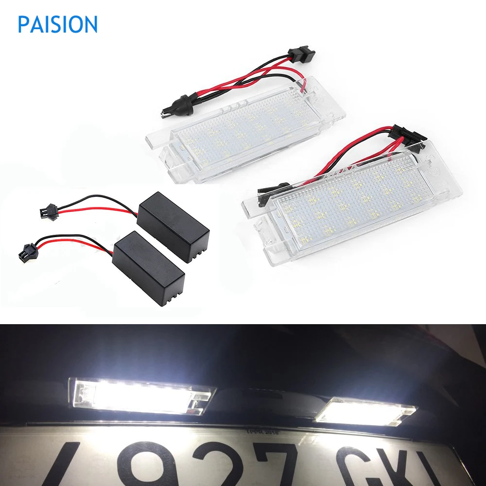 

1Pair LED Number License Plate Light for Vauxhall Opel Astra H J/Corsa C D/Insignia/Tigra B Twintop / Vectra C / Zafira B / OPC