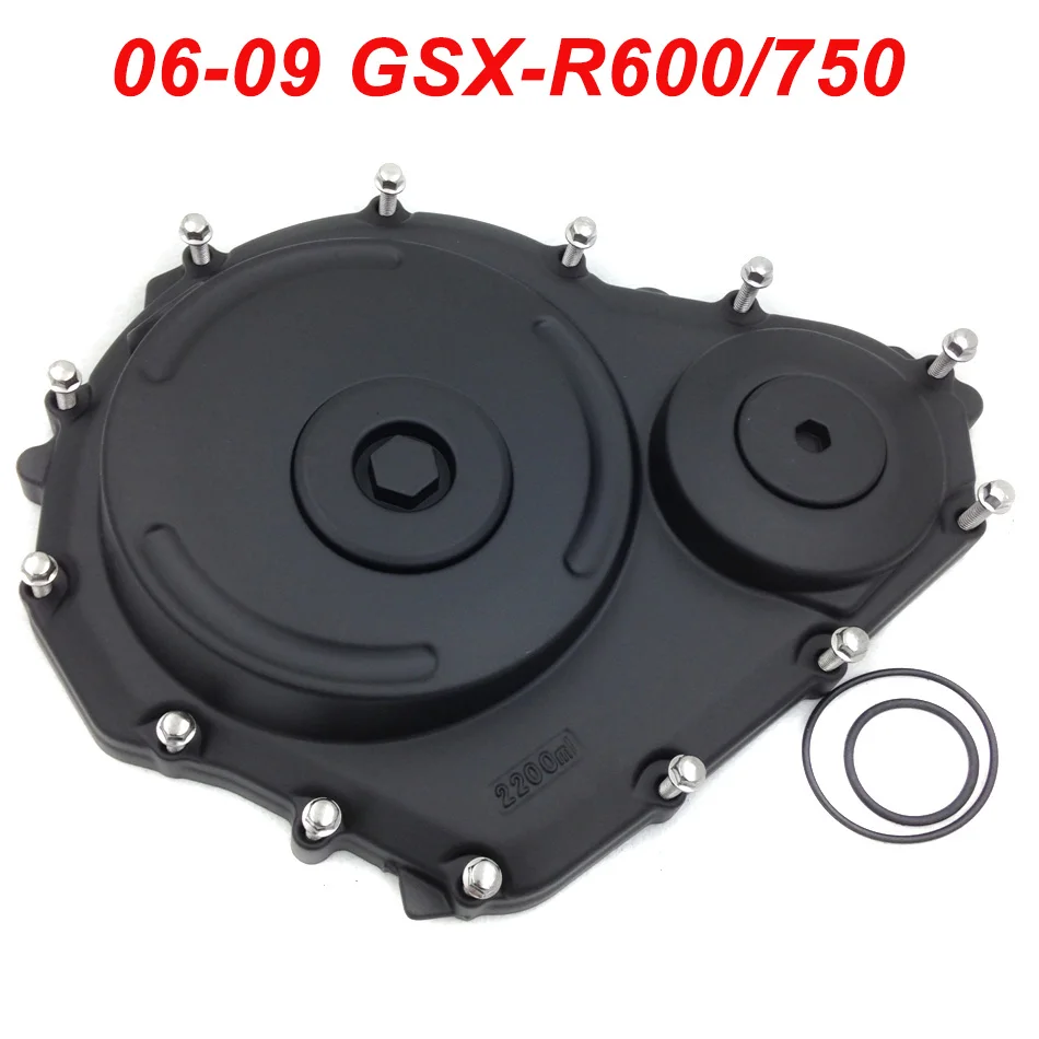 

For Suzuki 06-09 GSXR600 GSXR750 GSXR 600 750 Engine Stator Crank Case Cover Engine Guard Side Shield Protector 2006 2007-2009