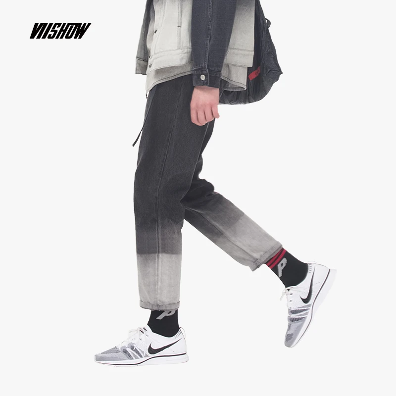 

VIISHOW Streetwear Jeans Men Clothes 2018 Hip Hop Male Jeans Brand Pants Black Men Jeans Fashionable men's Jean Homme NC1714183