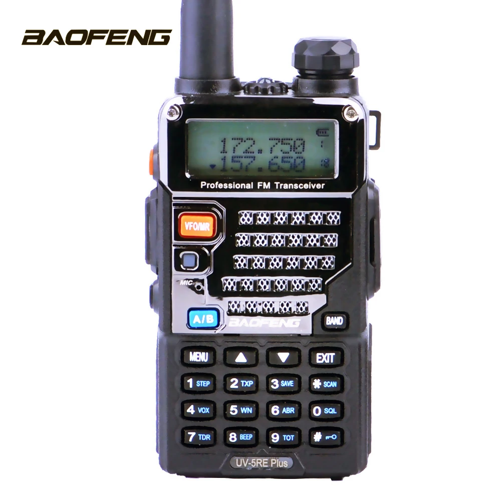 Портативная рация Baofeng UV-5RE плюс двухстороннее радио UHF VHF Двухдиапазонный cb радио UV-5R 5 Вт портативное Любительское радио для охоты трансивер