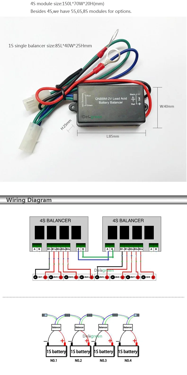 QNBBM 4S 12V литиевая Батарея эквалайзер, обеспечивающий балансировки BMS для батарей Li-Ion(литий-ионных) LiFePO4 LTO LiNCM наладили 18650 сделай сам пакет защиты