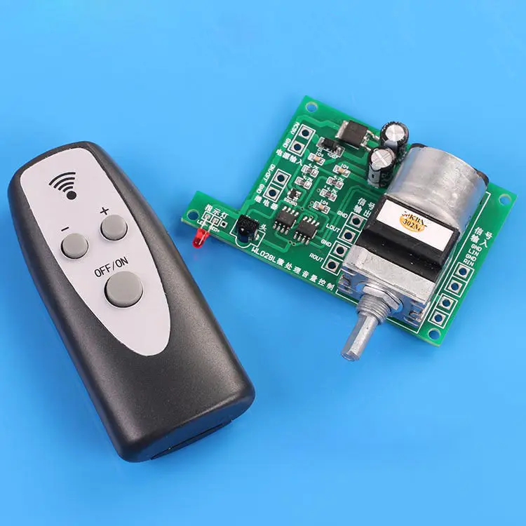 audio preamp microcomputer control volume board Remote control volume board