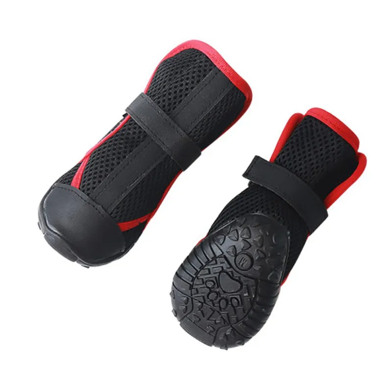 Pet Shoes For Dog Booties Puppy Leather Shoes Products Paw Protector