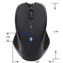 2,4 ГГц Беспроводная игровая мышь, для Bluetooth ноутбука/ПК на батарейках Игровые Мыши 1000/1200/1600 dpi