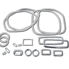 Хромированный 18 шт. автомобилей Межкомнатная дверь динамик окна планки наборы Накладка для Jeep Grand Cherokee 2013 2012 2011