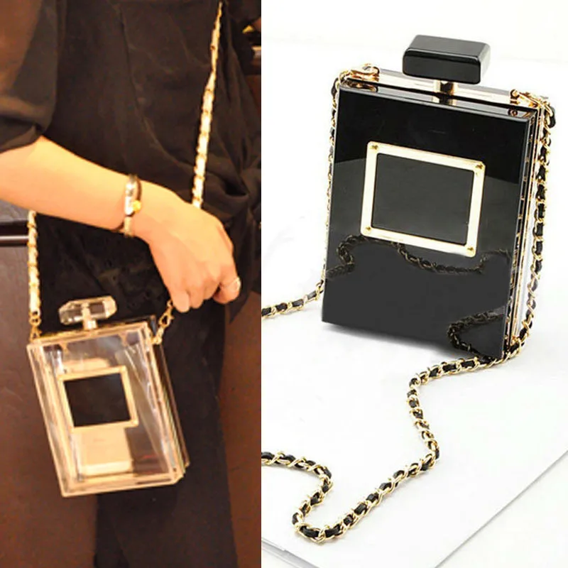 chanel perfume bottle handbag