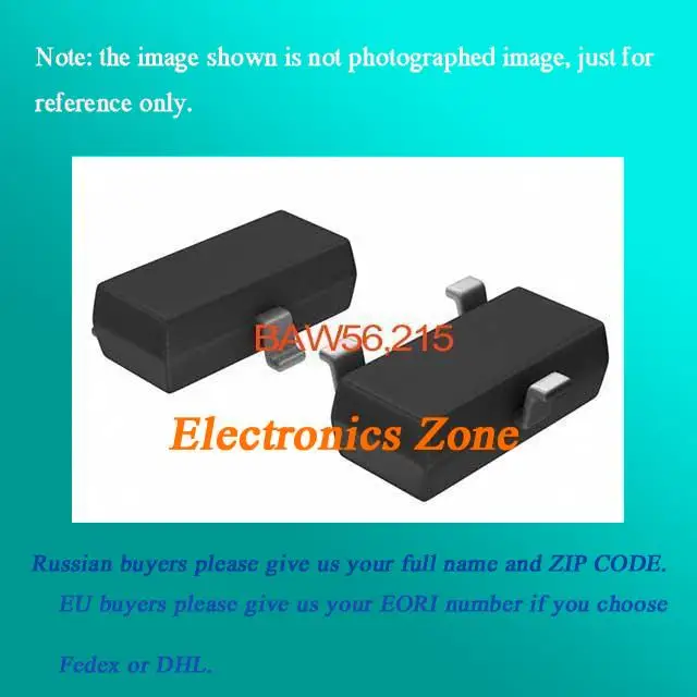 BAW56,215 DIODE SW DBL 90V 215MA HS SOT23 BAW56,21 56,21 BAW56, 56,215 ...