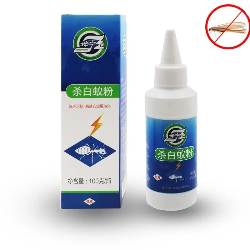 

100gram Termite Control Powder Kill Ants Powerful Ants Bait Powder Killing Termites Chain Kill No Pollution
