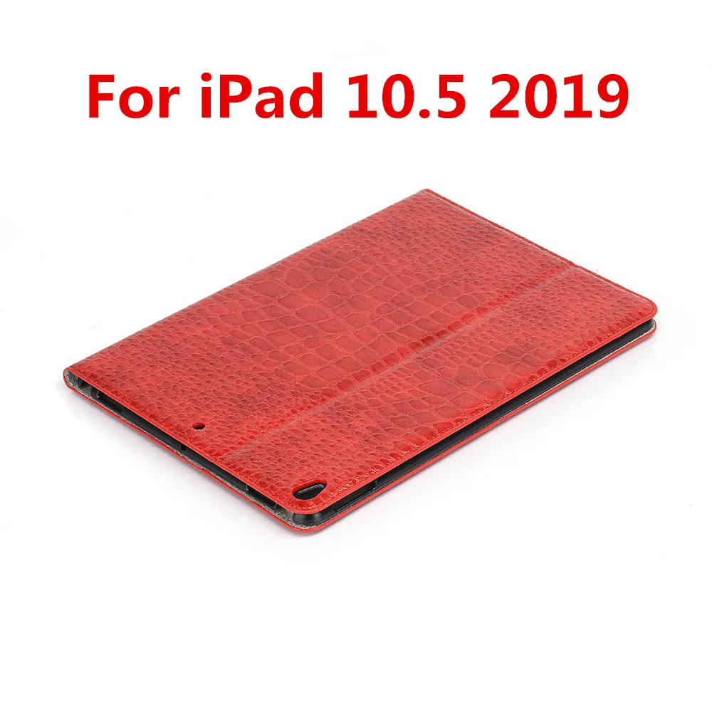 Смарт-чехол из крокодиловой кожи для iPad Air 10 5 2019 Pro A1701 A1709 подставка Флип кожаный