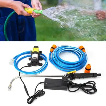 

High Pressure Garden Irrigation Set Micro Water Pump Spray Kit AU Plug 100-240V led for plants