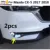 Кузова ABS Chrome крышка отделка спереди глава туман свет вытяжки Рамка светильника придерживаться часть 2 шт. для Mazda CX-5 CX5 2nd Gen 2017 2018