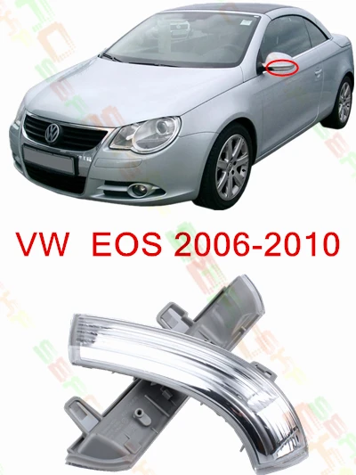 

For Volkswagen VW EOS 1F7 1F8 2006-2010 Led Car Styling Side Mirror With Indicator Turn Signals Lights 1K0 949 101/102