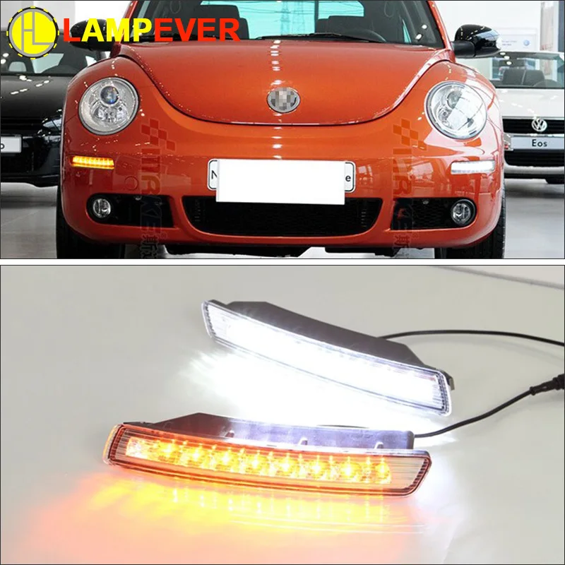 Lampever LED Daytime Running Lights for Volkswagen VW Beetle 2007 2008