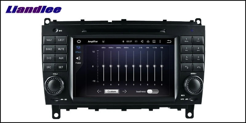 Sale Liandlee Car Multimedia Player NAVI For Mercedes Benz SLK CLK W209 CLS 2004~2012 Touch Screen System Radio TV DVD GPS Navigation 5