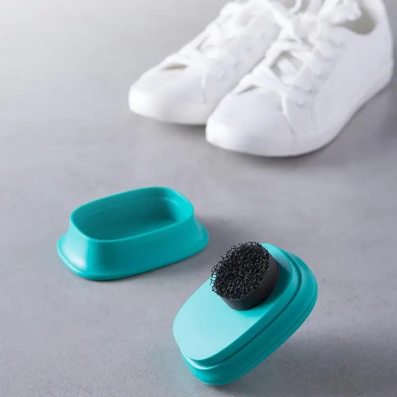 Easy To Clean White Shoes Cleaner Self Adhesive Shoes Brush Shoe Shine