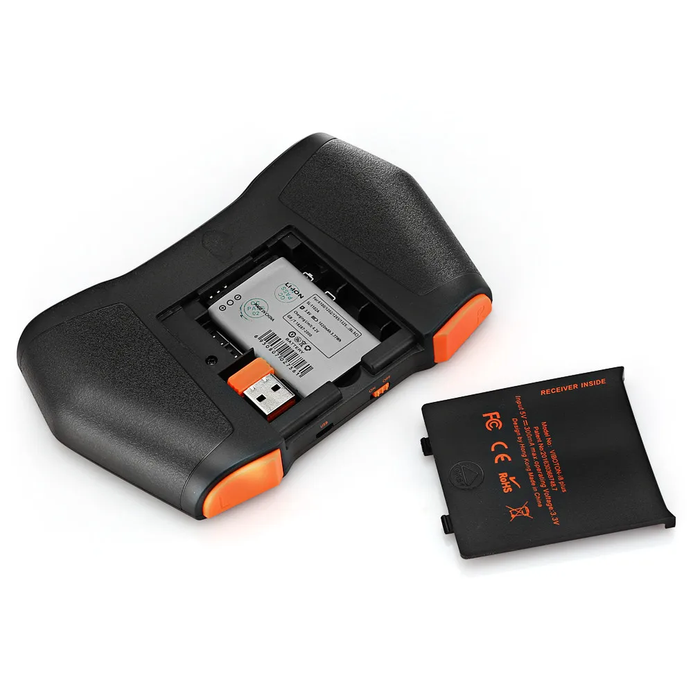 I8 Plus Russian Handheld Wireless Keyboard Flying Mouse Touchpad Lithium Battery